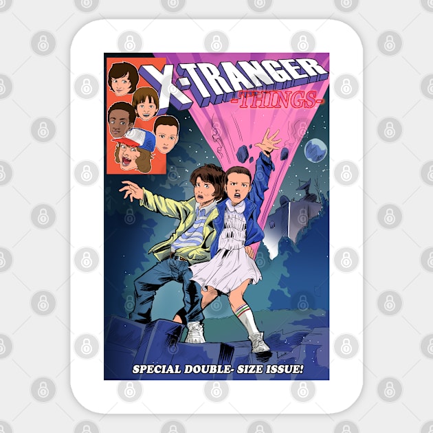 Xtranger things issue Sticker by Liaartemisa